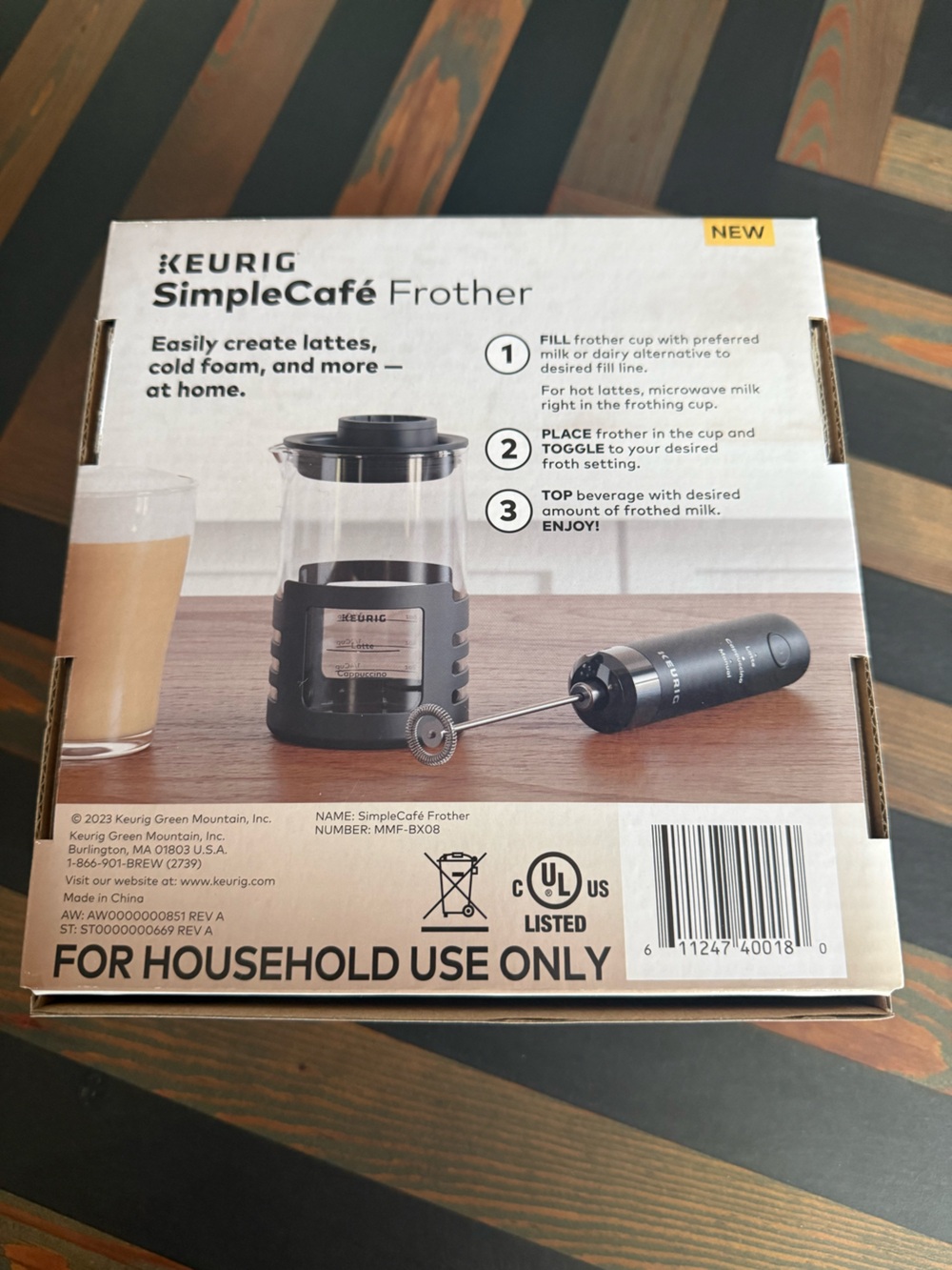 Keurig SimpleCafé Frother - Picture 5 of 5